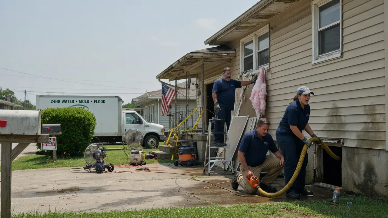 Water Damage Repair in Tremont, IL near me